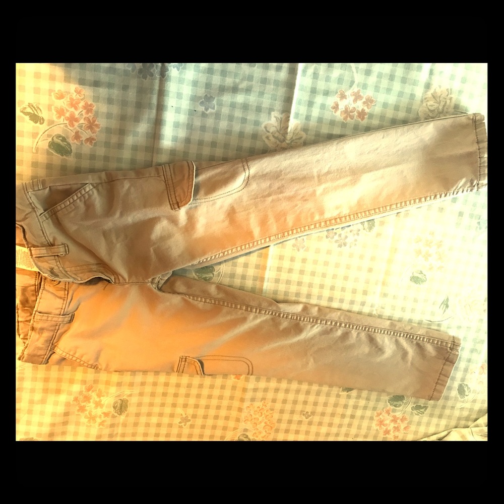 Girls khaki Size Six (6), uniform pants!